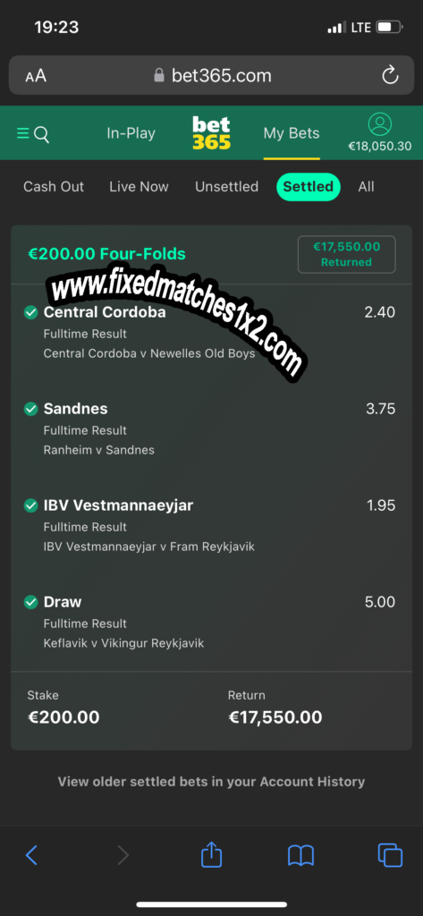 fixed matches tips 
